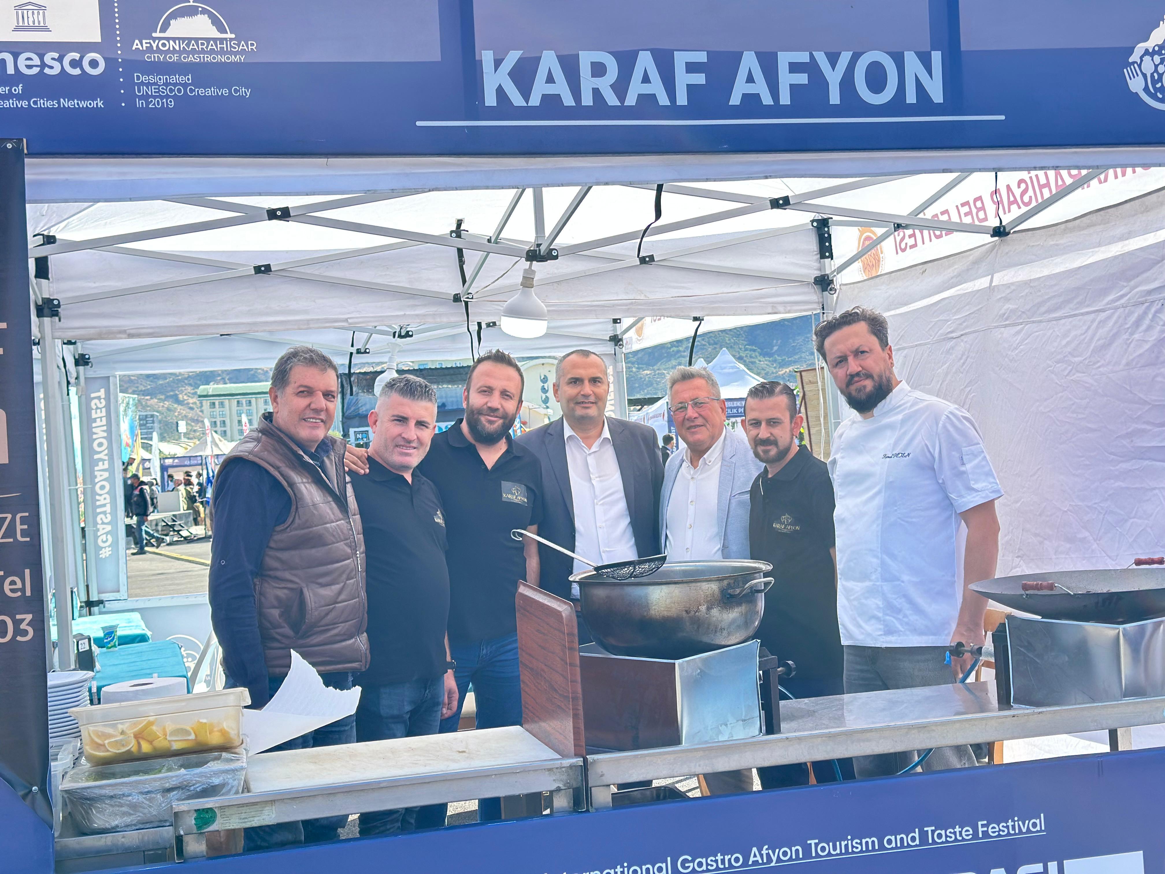 Karaf Restaurant, Gastro Afyon Etkinliklerinde Yoğun İlgi Görüyor
