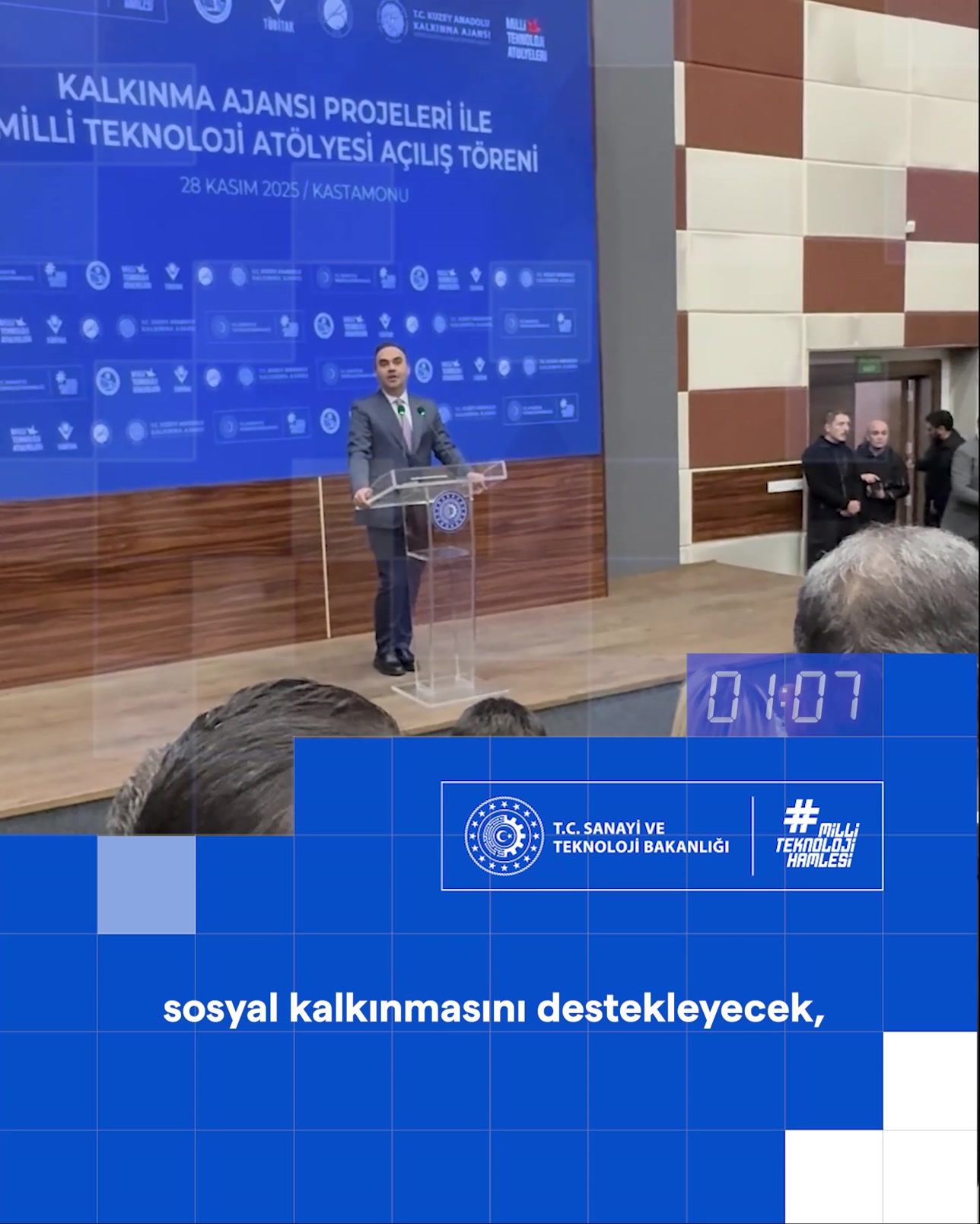 Sanayi ve Teknoloji Bakanlığı Haftalık Bülten - 24-30 Kasım 2025