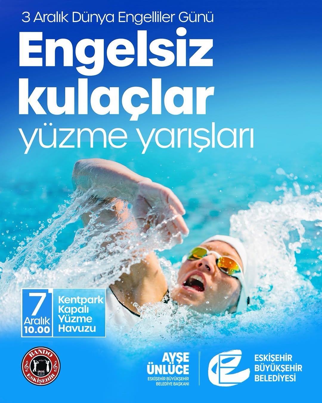 Engelsiz Kulaçlar Kentpark’ta Buluşuyor