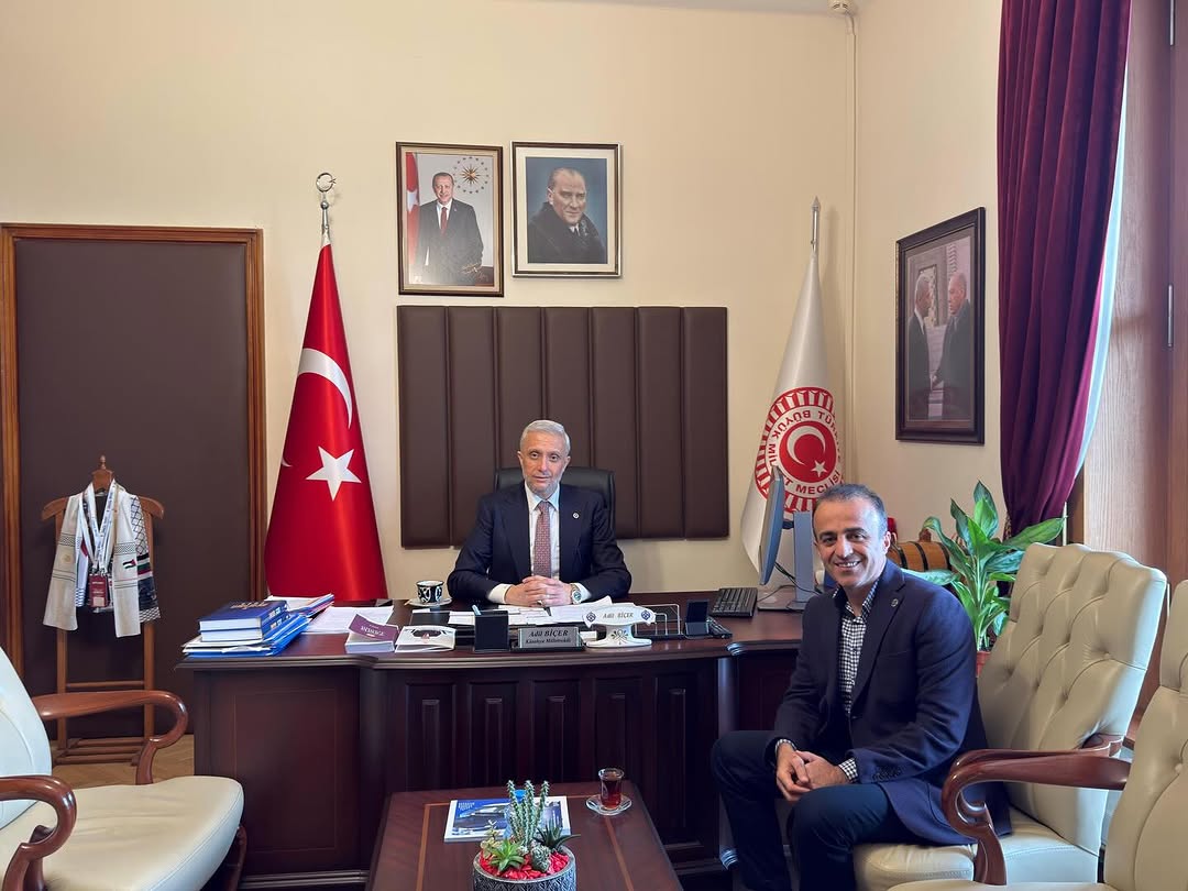 TBMM'de Sağlık-Sen Kütahya 2 No’lu Şube Başkanı Mehmet Genç'e Ziyaret