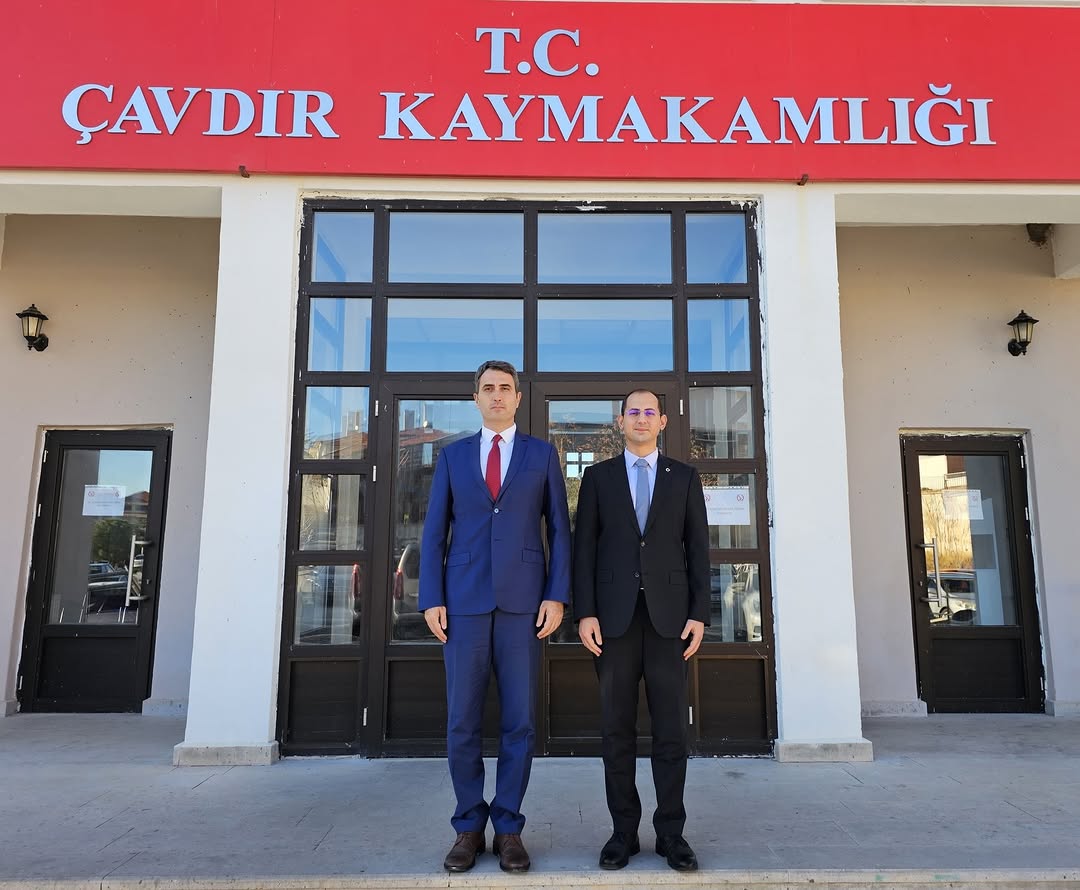 İlçe Kaymakamımızdan Yeni Göreve Başlayan Çavdır Kaymakamına Ziyaret