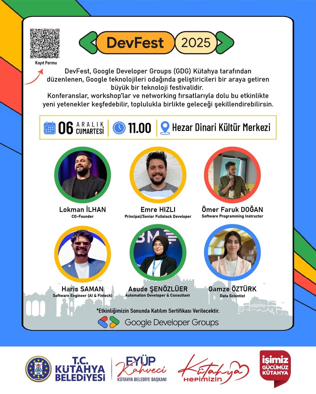 Teknoloji Tutkunlarını Buluşturan DevFest 2025'e Geri Sayım Başladı