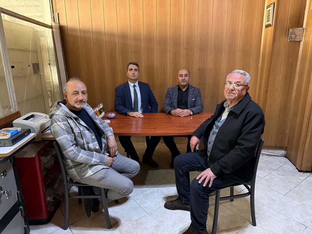 İlçe Kaymakamı Can Kazım Kuruca'nın Deva Partisi Bucak İlçe Başkanı Ziyareti