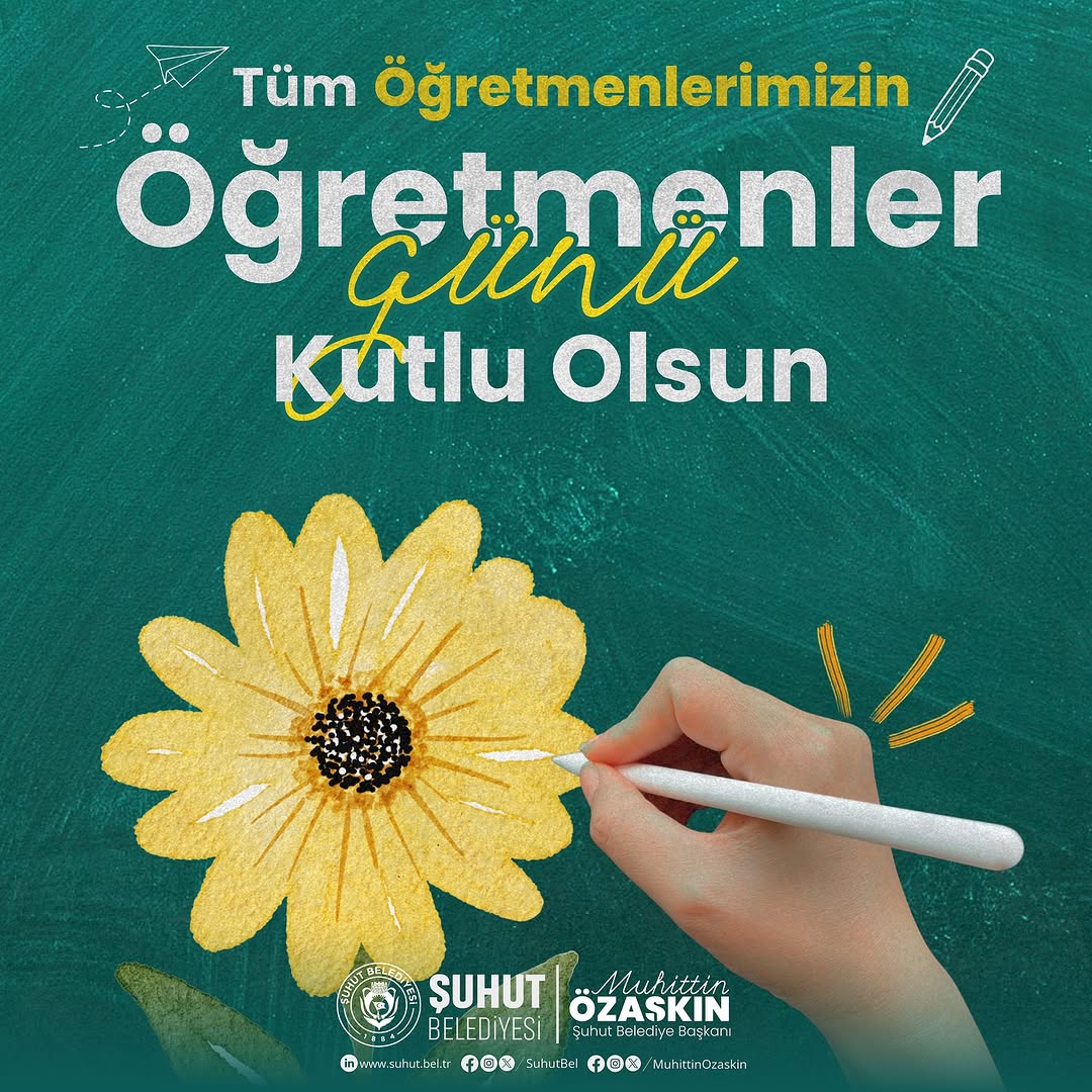 Öğretmenler Günü Kutlaması - Şuhut Belediyesi