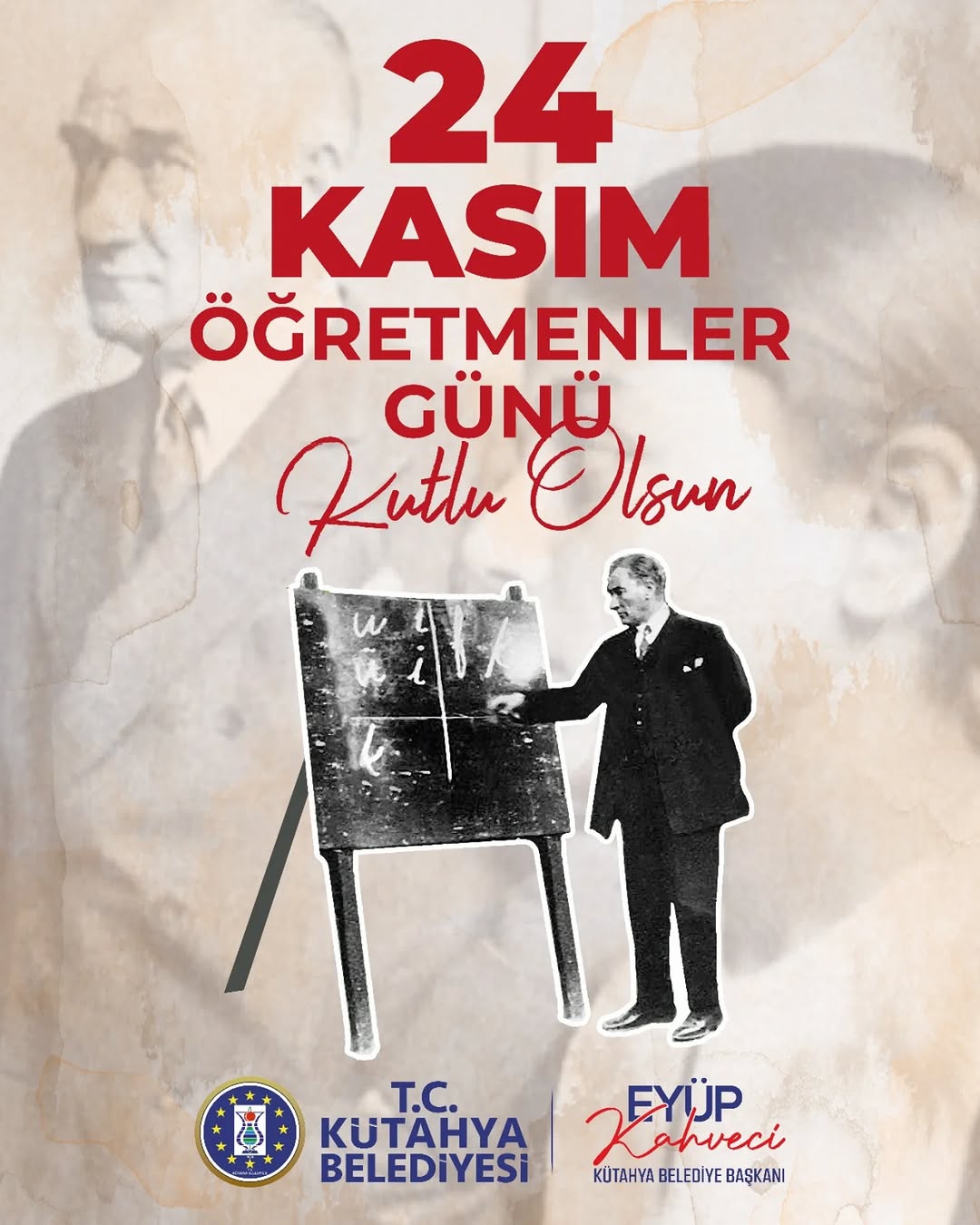24 Kasım Öğretmenler Günü Kutlu Olsun!