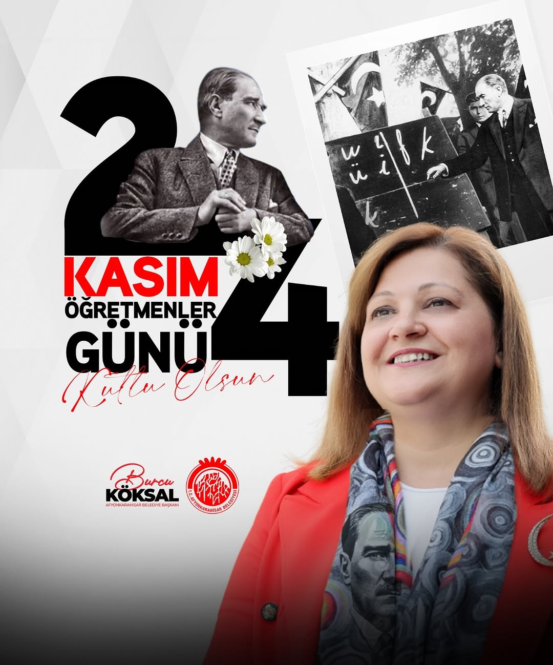 24 Kasım Öğretmenler Günü Kutlu Olsun!