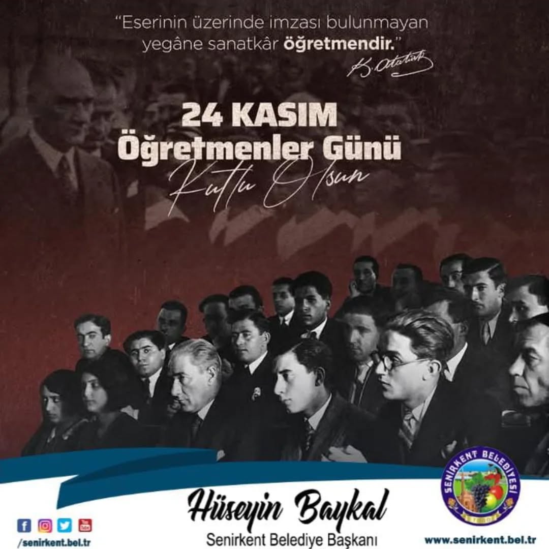 24 Kasım Öğretmenler Günü Kutlaması