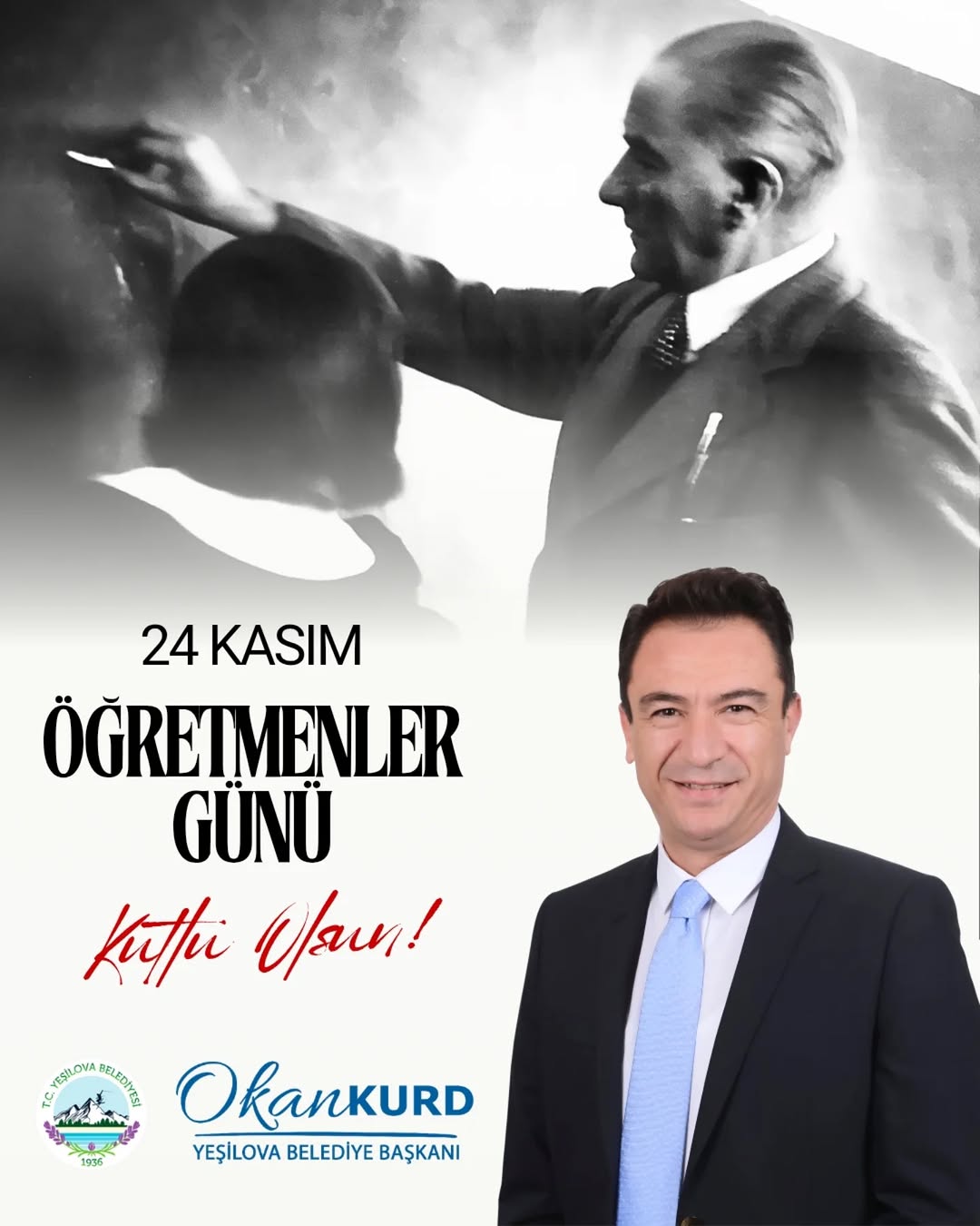 Atatürk'ün İzinde Öğretmenlerimizi Kutluyoruz