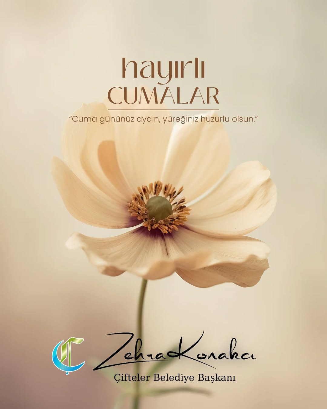 Kıymetli Hemşehrilerimize Cuma Mesajı