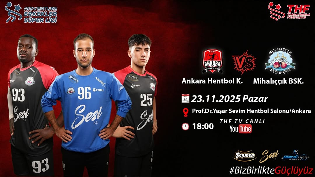 Mihalıççık Belediyespor Erkek Hentbol Takımı Ankara'da Galibiyet Arıyor