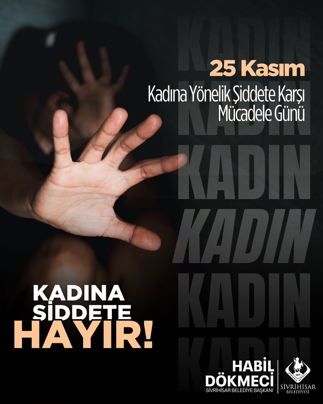 Sivrihisar Belediyesi Kadına Yönelik Şiddete Karşı Duruşunu Sürdürüyor