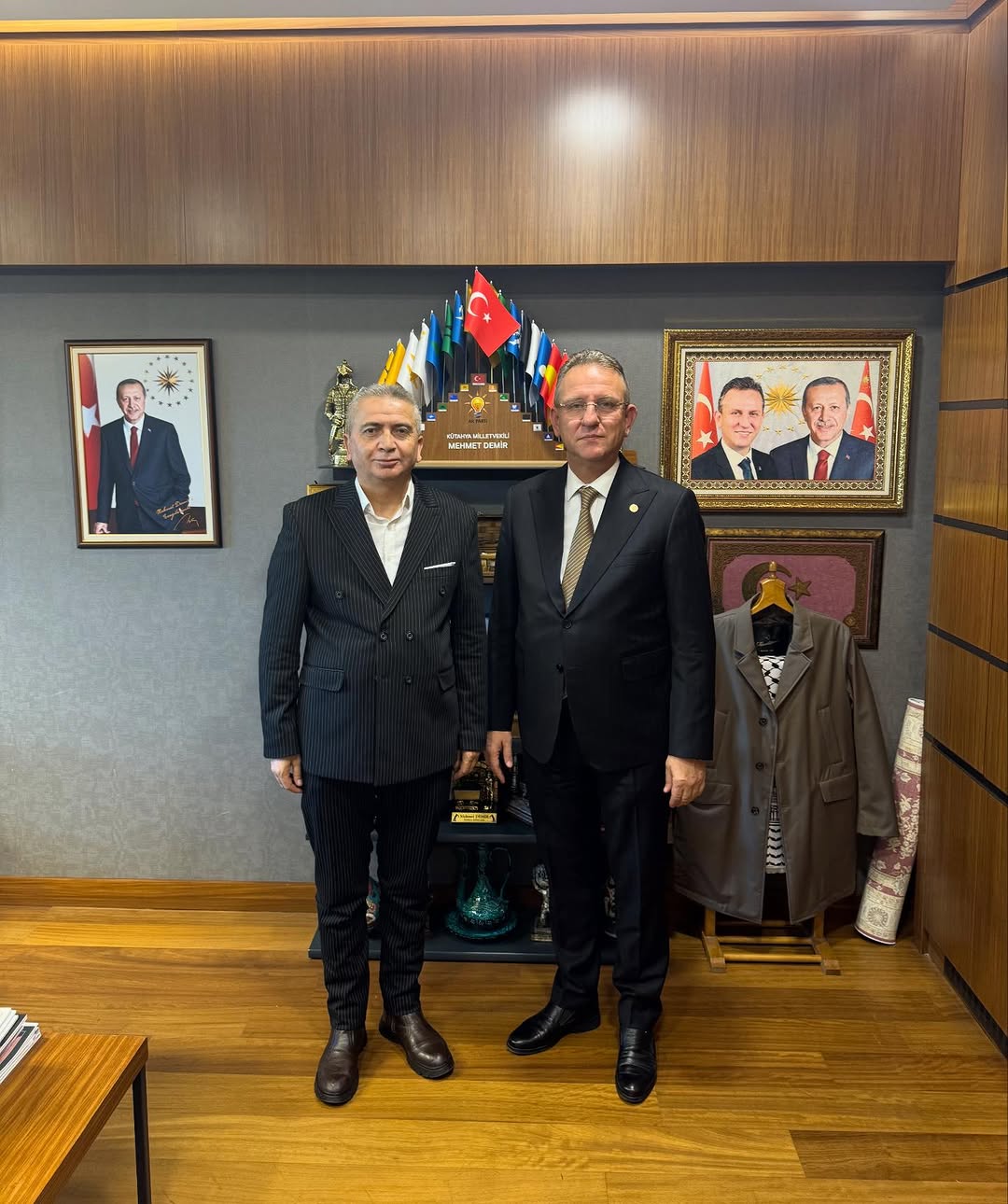 TBMM'de Aşiyan Ajans Koordinatörü Ahmet Yılmaz Misafir Edildi