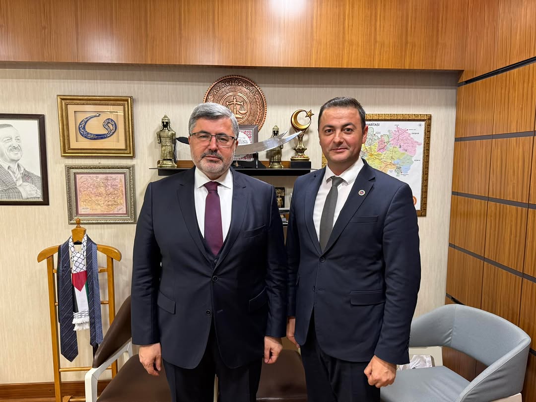 AK Parti Afyonkarahisar Milletvekili Ali Özkaya'dan Hakan Şahin Ziyareti