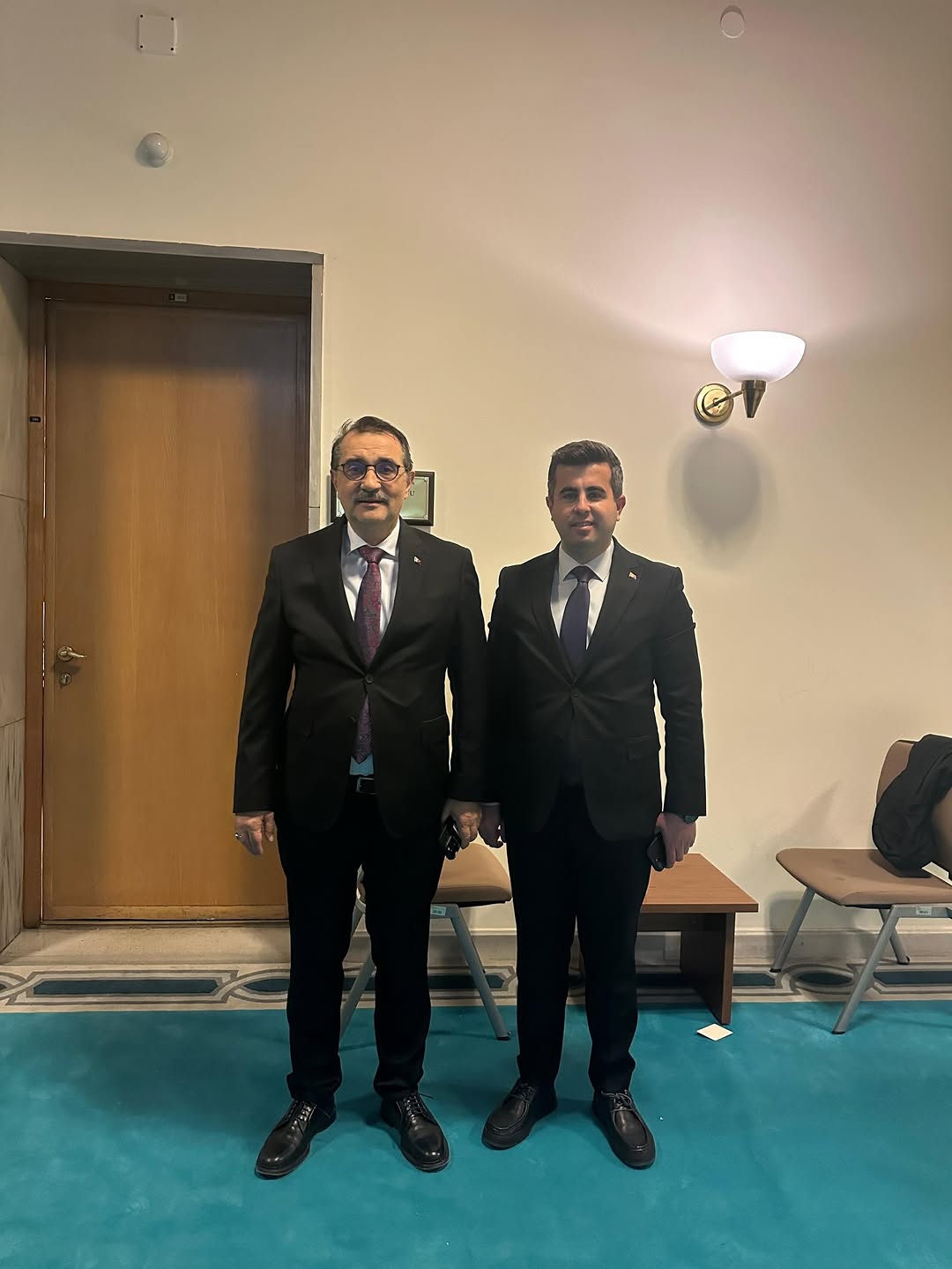 Mihalıççık Kaymakamı Furkan Öztürk, Gazi Meclisinde Ziyarette Bulundu