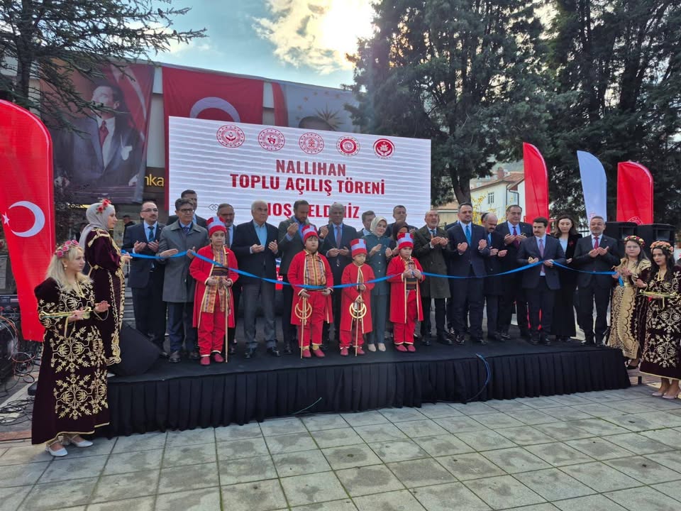 Türkiye Cumhuriyeti Kültür ve Turizm Bakanlığı'nın Nallıhan İlçe Halk Kütüphanesi Açılışına Dair Paylaşımı