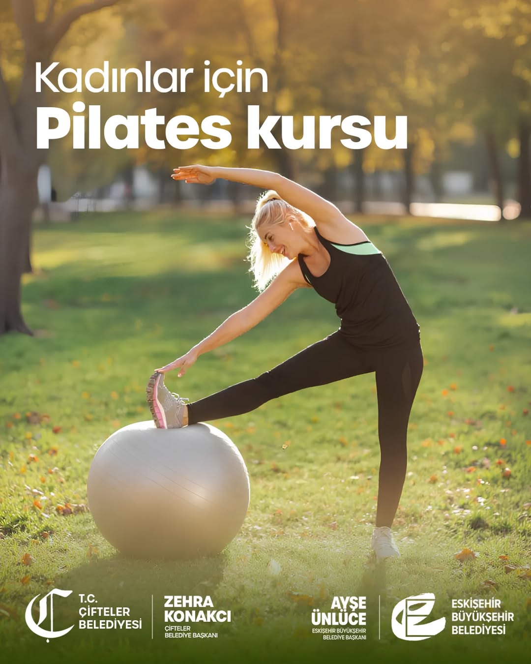 Çifteler'de Kadınlar İçin Pilates Kursu Açılıyor