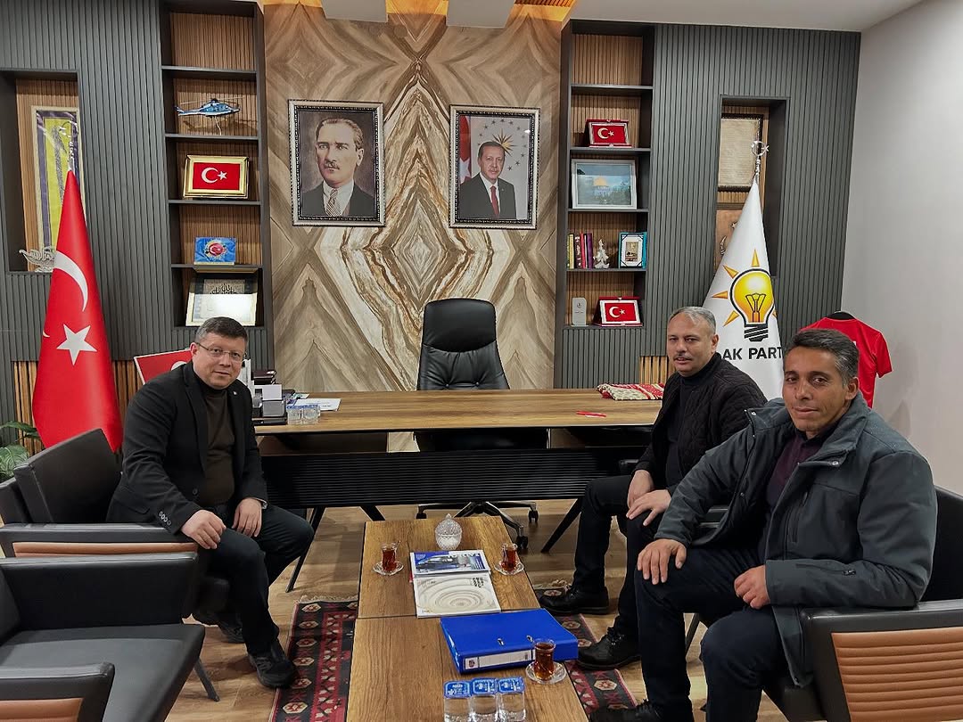 İl Genel Meclisi Üyesi Nuri Meral ve Banaz Derbent Köyü Muhtarı İbrahim Sarıkaya İle Toplantı