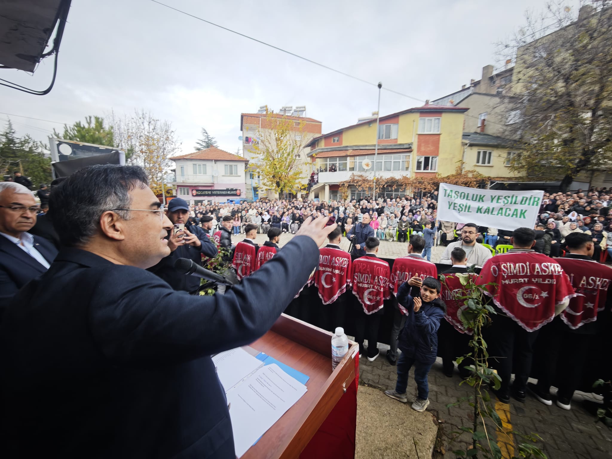 Hasan Arslan'dan Taşoluk Halkına Destek ve Çağrı