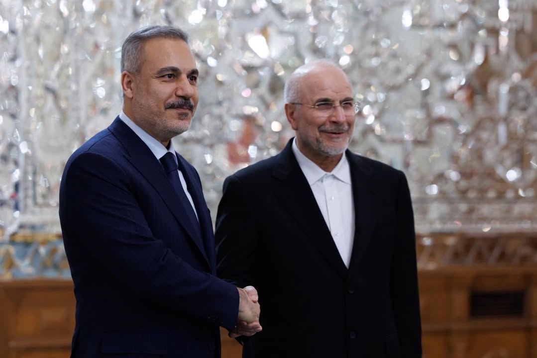 Bakanımız Hakan Fidan, İran İslami Danışma Meclisi Başkanı Muhammed Bager Galibaf tarafından kabul edildi