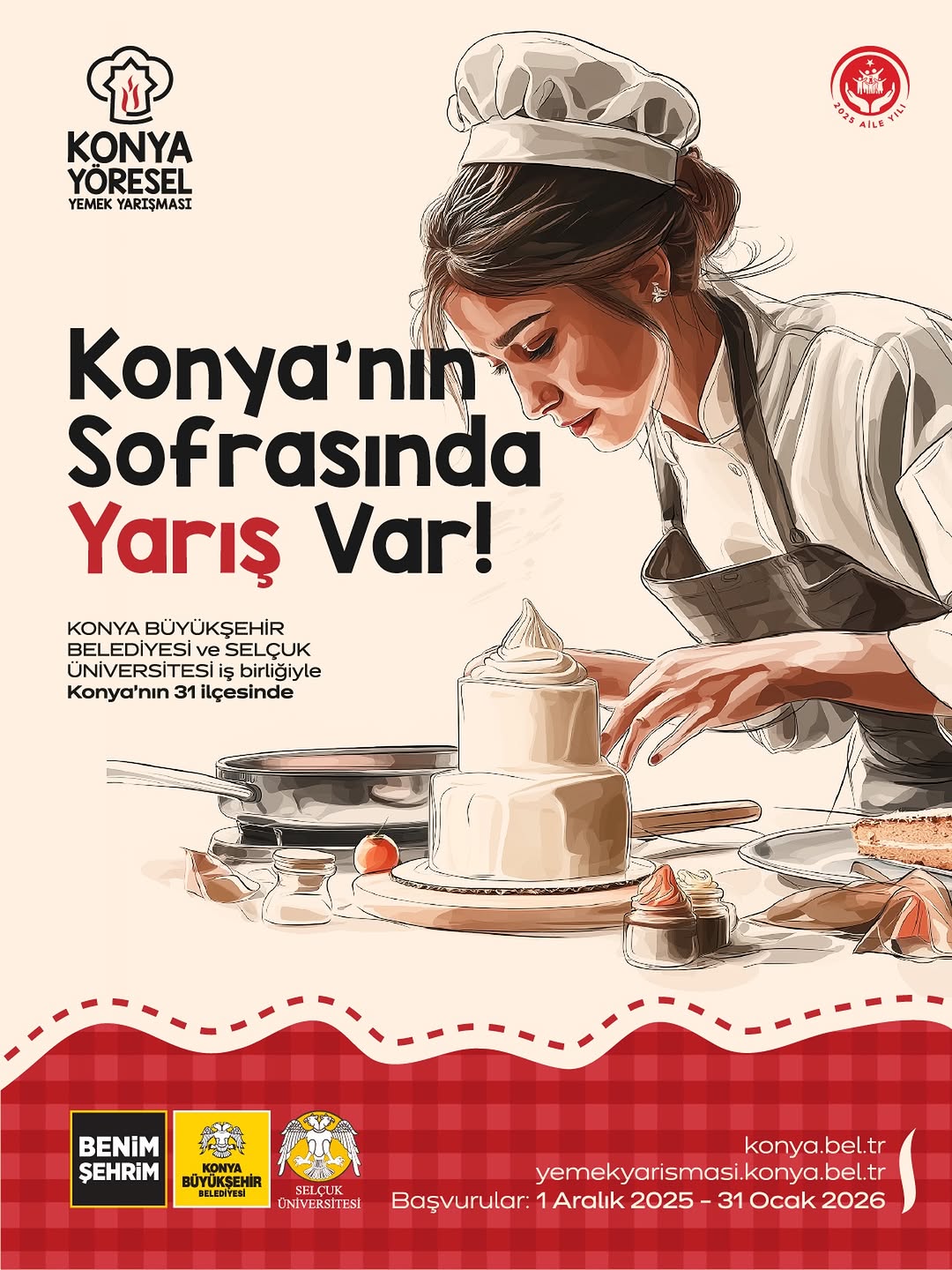 Konya’da Lezzet Yarışması Başlıyor!