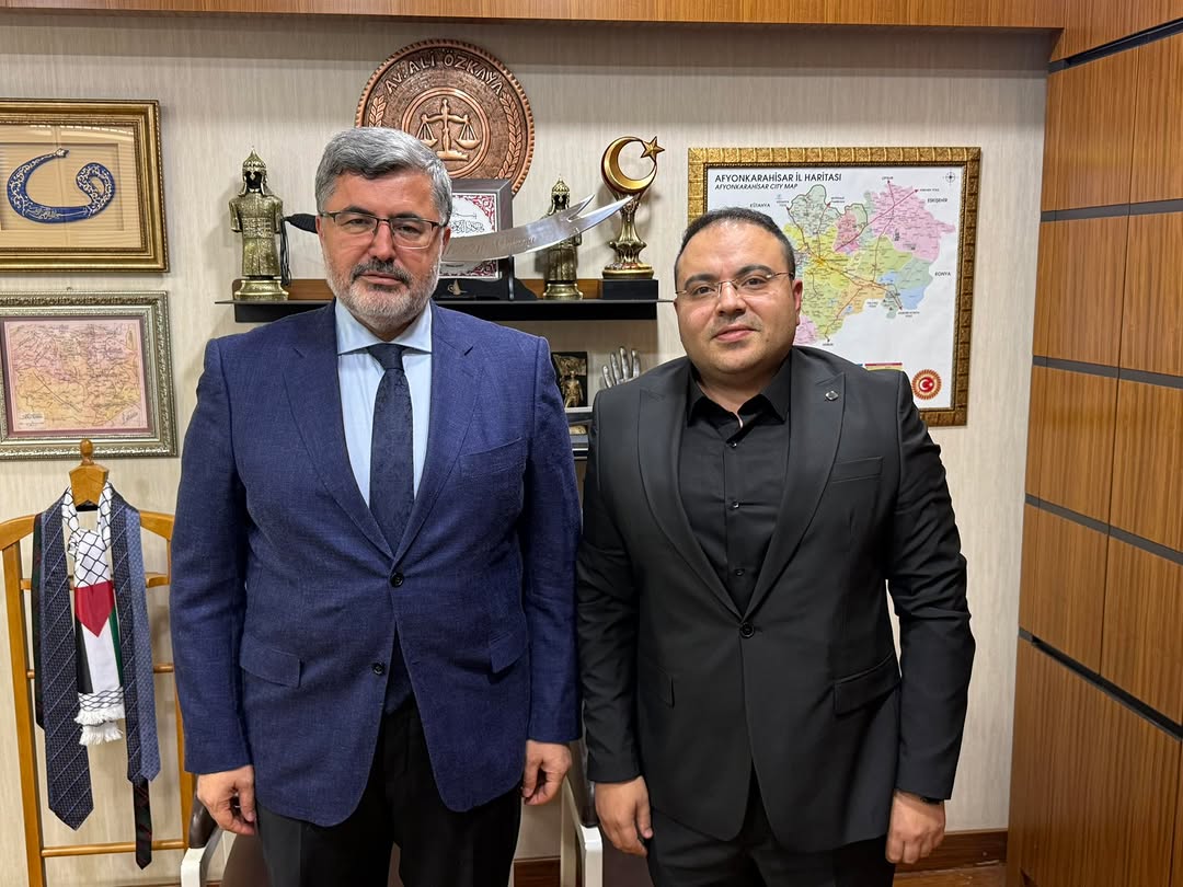 AK Parti Afyonkarahisar Milletvekili Ali Özkaya'dan Harun Korkmaz Ziyareti