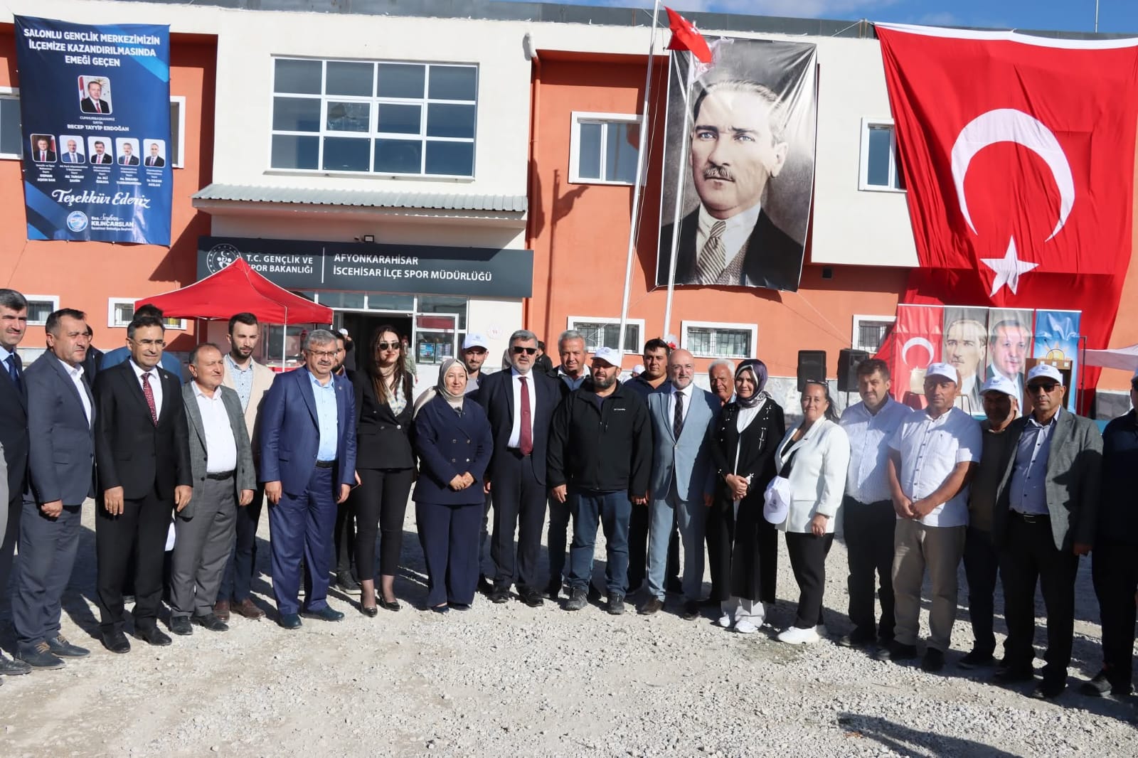 İscehisar Gençlik Merkezi Temel Atma Töreni Gerçekleştirildi