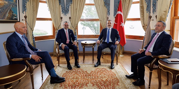 Bakan Hakan Fidan, ABD Dışişleri Bakanlığı Danışmanını Kabul Etti
