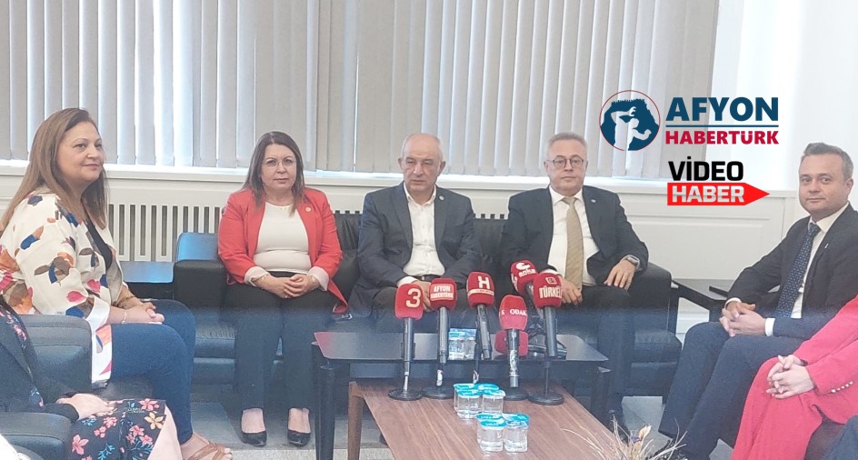 CHP Milletvekilleri, Afyonkarahisar Belediye Başkanı Burcu Köksal'ı Ziyaret Etti