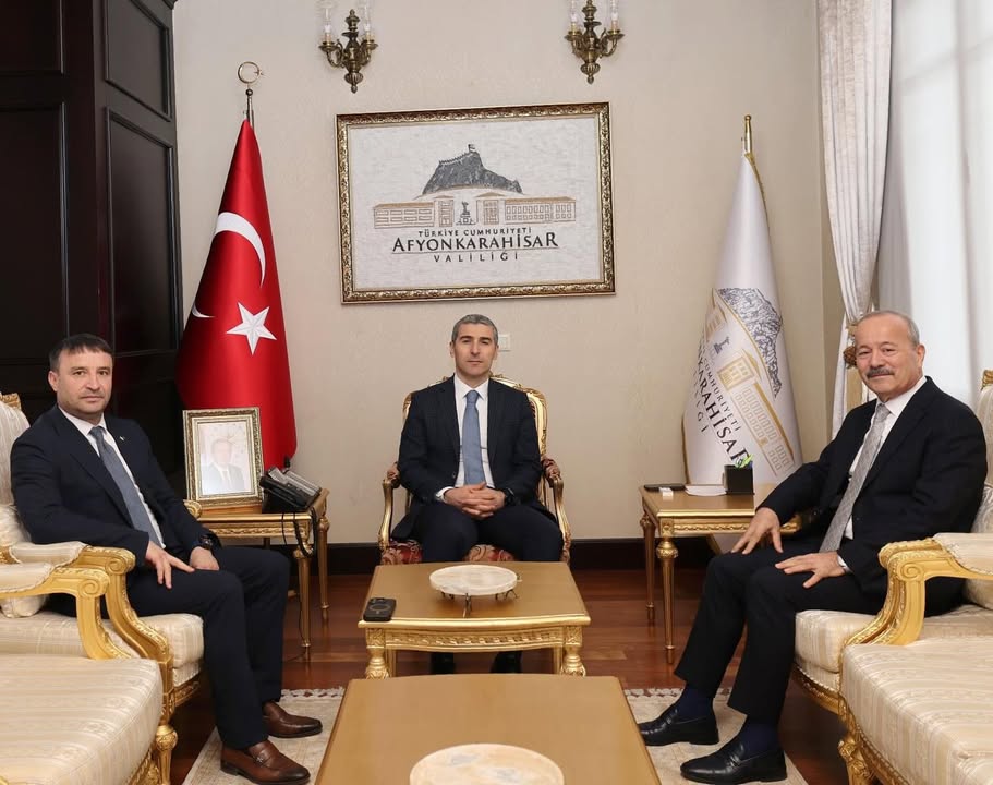 Afyonkarahisar Valisi Dr. Naci Aktaş'ı Ziyaret Edildi