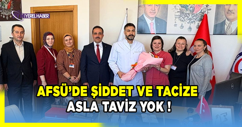 Türkiye Sağlık ve Sosyal Hizmet İşçileri Sendikası ile AFSÜ Tıp Fakültesi Hastanesi Arasında İş Birliği Protokolü İmzalandı