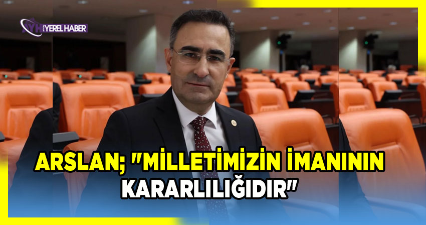AK Parti Afyonkarahisar Milletvekili Dr. Hasan Arslan, İstiklal Marşı'nın TBMM'de Kabul Edilişinin Yıl Dönümünde Konuşma Yaptı