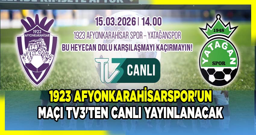 1923 Afyonkarahisarspor, Bölgesel Amatör Lig'in 7. Grubunda Yatağanspor'u Konuk Ediyor
