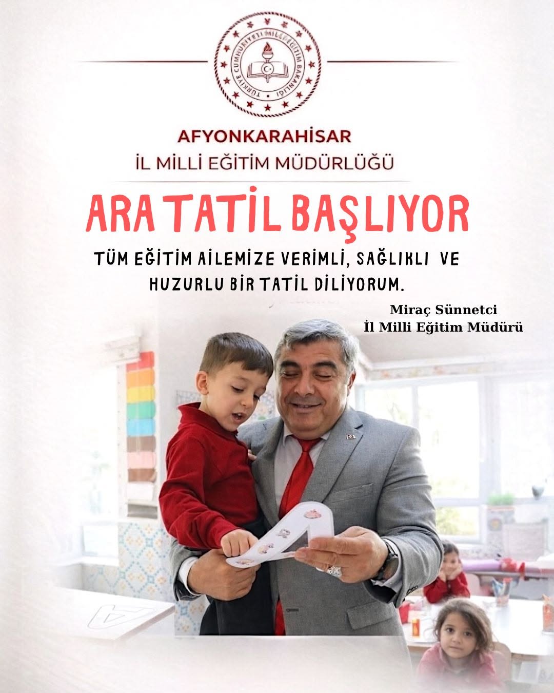 Eğitim Ailemizin Birlikte Geçirdiği Güzel Bir Dönemin Ardından Ara Tatil Zamanı