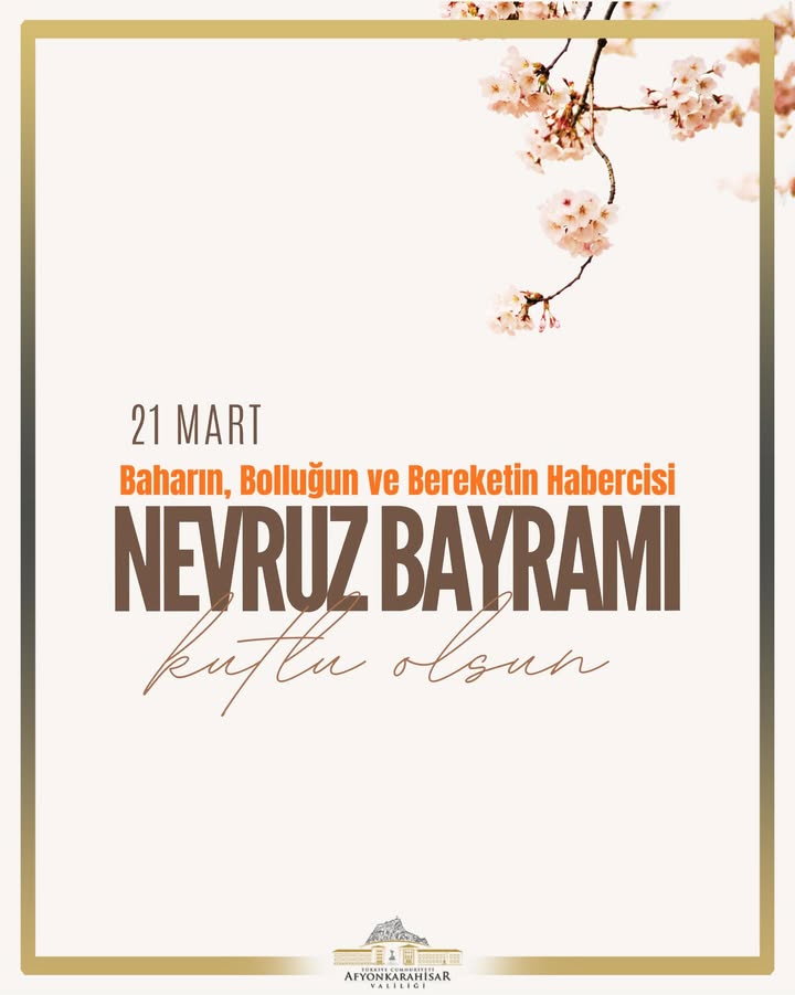 Afyonkarahisar Valiliği'nden Önemli Açıklama