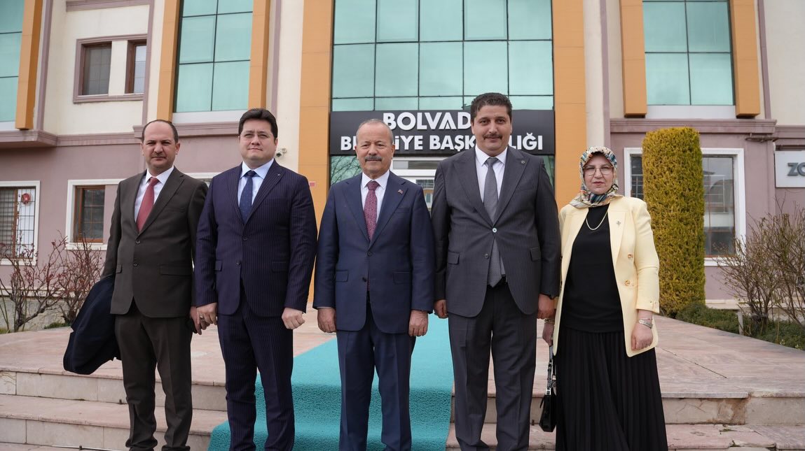 Afyonkarahisar Milletvekili Mehmet Taytak'tan Bolvadin Belediye Ziyareti