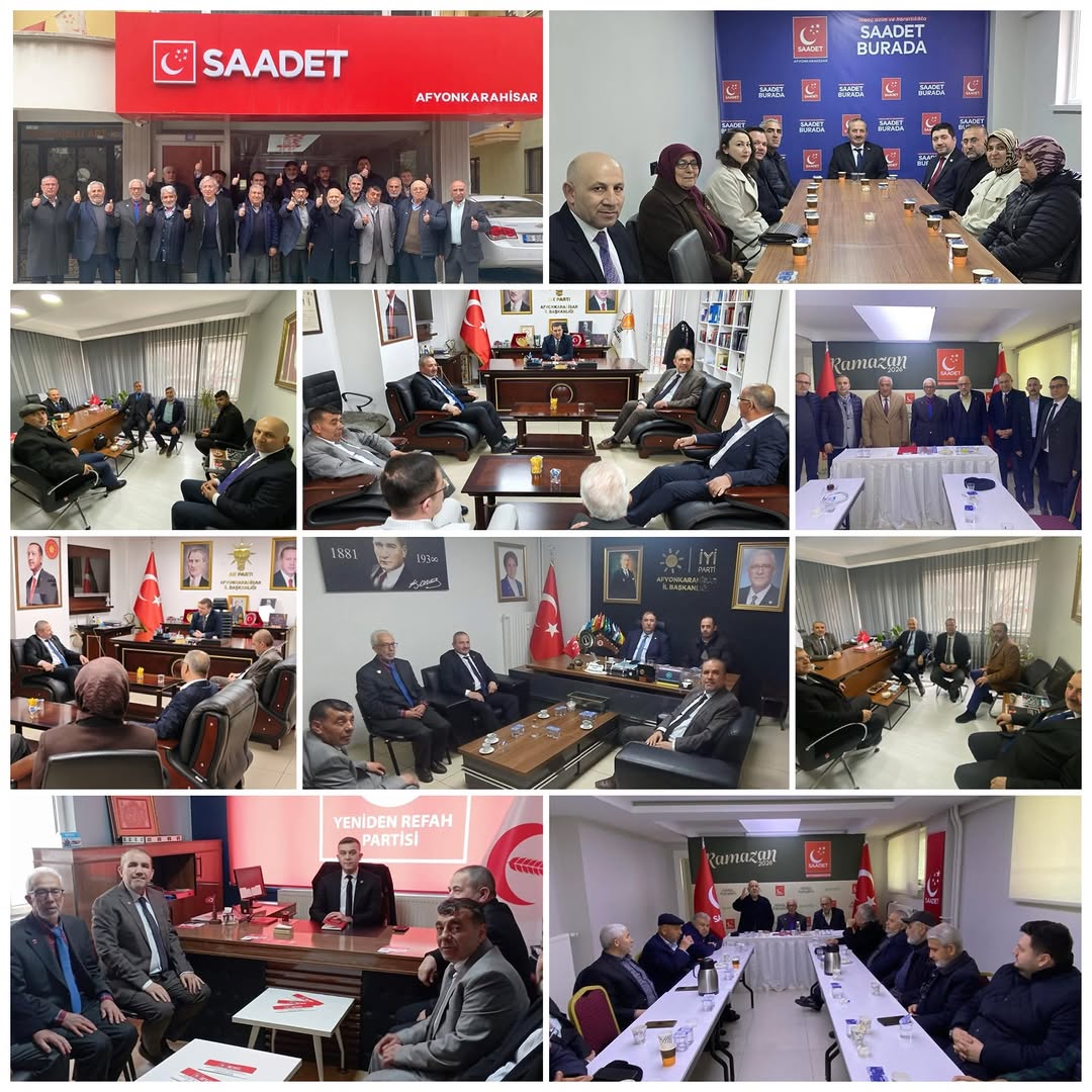 Saadet Partisi Afyonkarahisar İl Başkanı Beytullah Karataş: Bayramlar Paylaşmanın En Güzel Vesilesidir