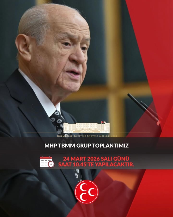 MHP TBMM Grup Toplantısı Yarın Saat 10.45’te