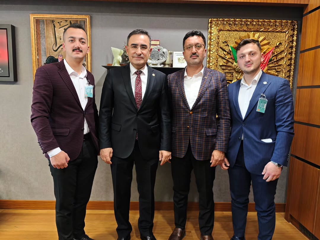 Tatarlı Belediye Başkan Adayı Hasan Akyıldız ve Heyeti Ziyaret Etti