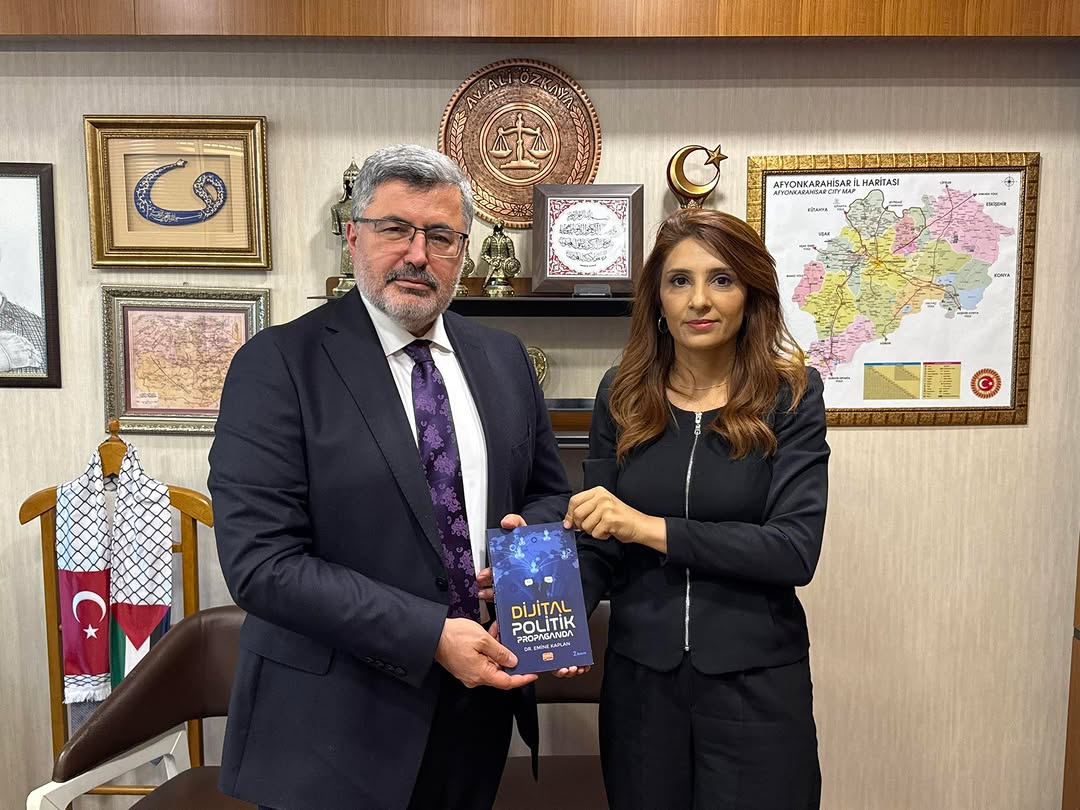 Gazi Meclisinde Dijital Politik Propaganda Kitabının Yazarı Dr. Emine Kaplan Konuğumuzdu