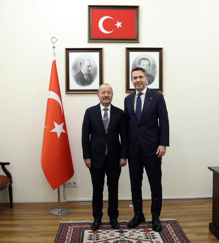 Enerji ve Tabii Kaynaklar Bakanımız Alparslan Bayraktar’ı Ziyaret Ettik