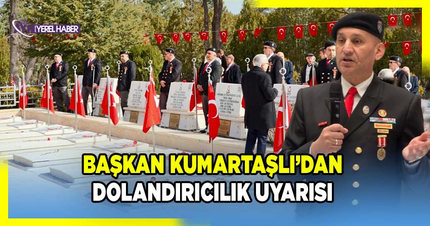 Türkiye Harp Malulü Gaziler, Şehit Dul ve Yetimleri Derneği Afyonkarahisar Şubesi Başkanı İsmail Kumartaşlı'dan Sahte Bağış Uyarısı