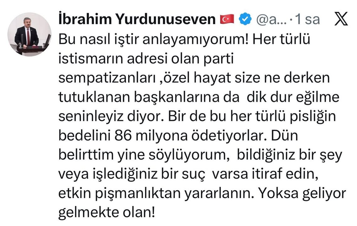 Parti Sempatizanlarından İlginç Tutum: 'Dik Dur, Eğilme'