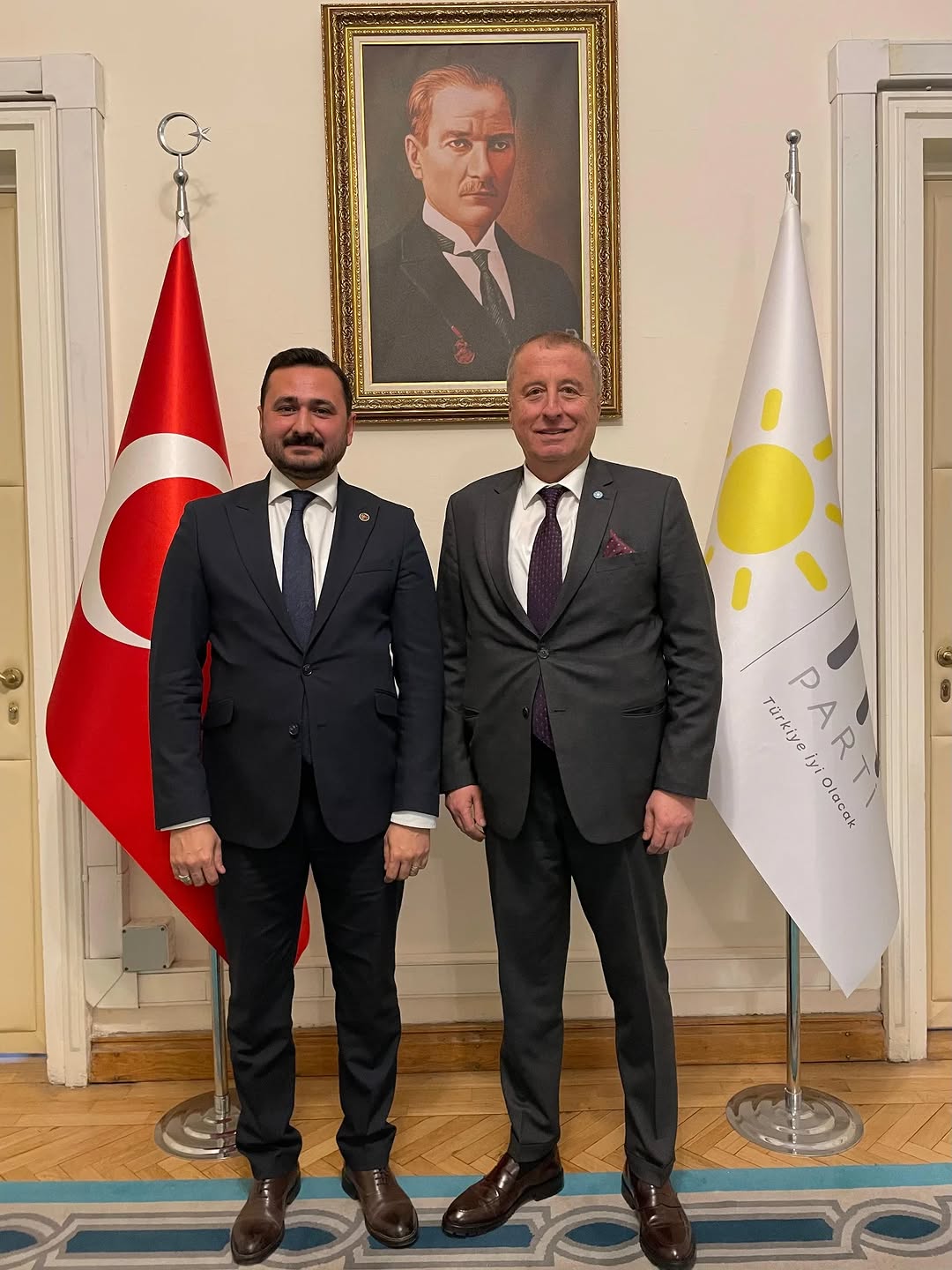 TBMM'de Sultandağı İlçesi Yeşilçiftlik Beldesi Belediye Başkanı Ziyareti