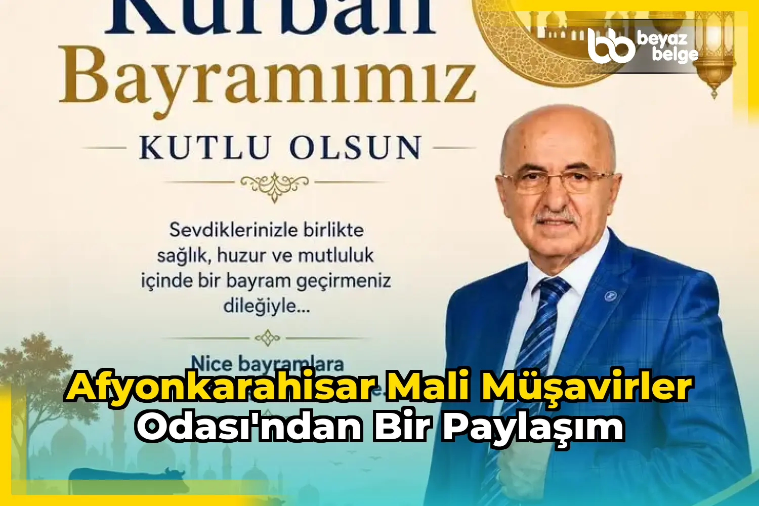 Afyonkarahisar Mali Müşavirler Odası'ndan Bir Paylaşım