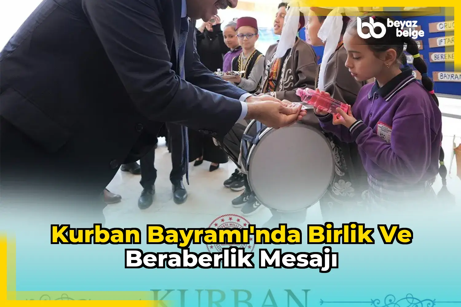 Kurban Bayramı'nda birlik ve beraberlik mesajı
