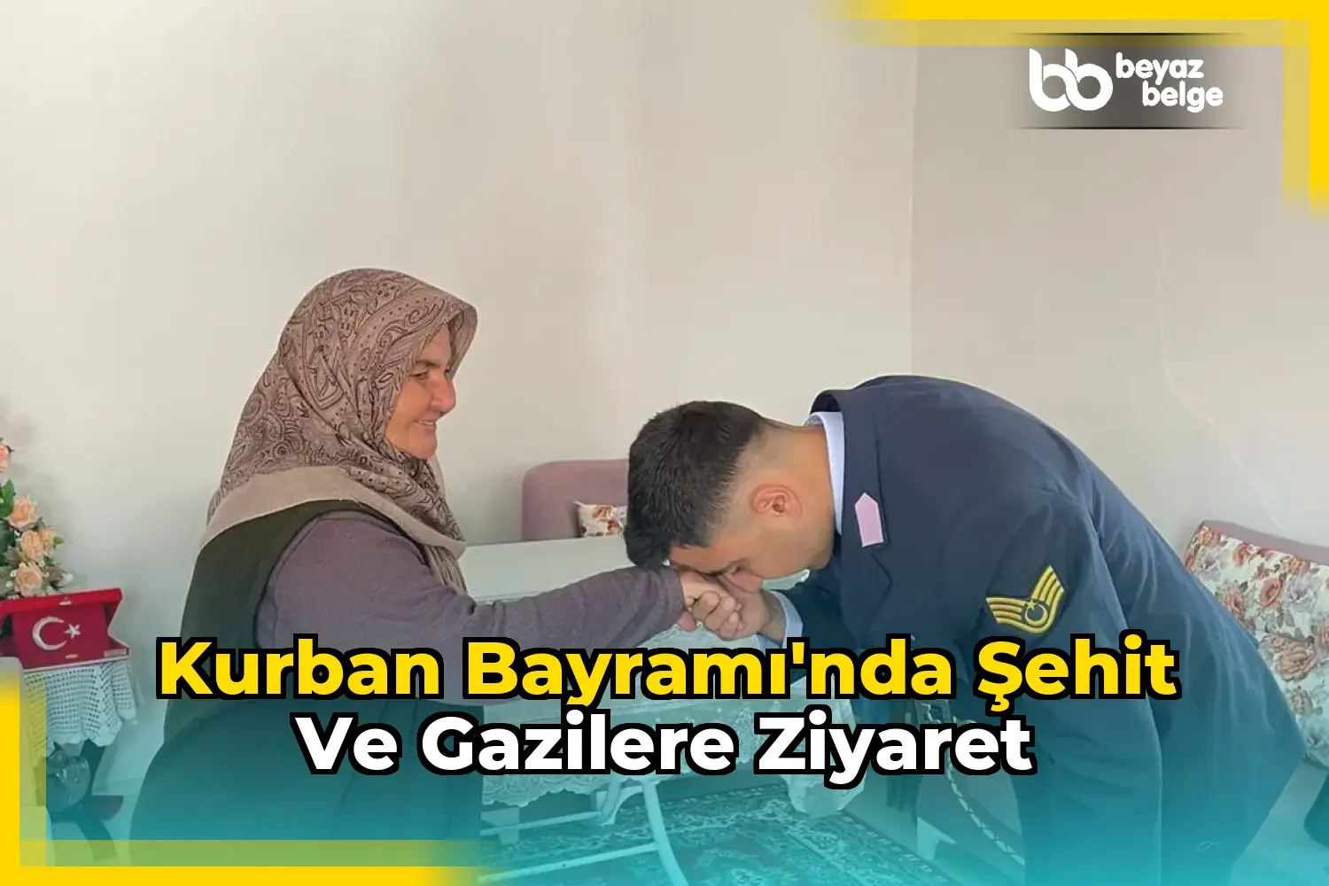 Kurban Bayramı'nda şehit ve gazilere ziyaret