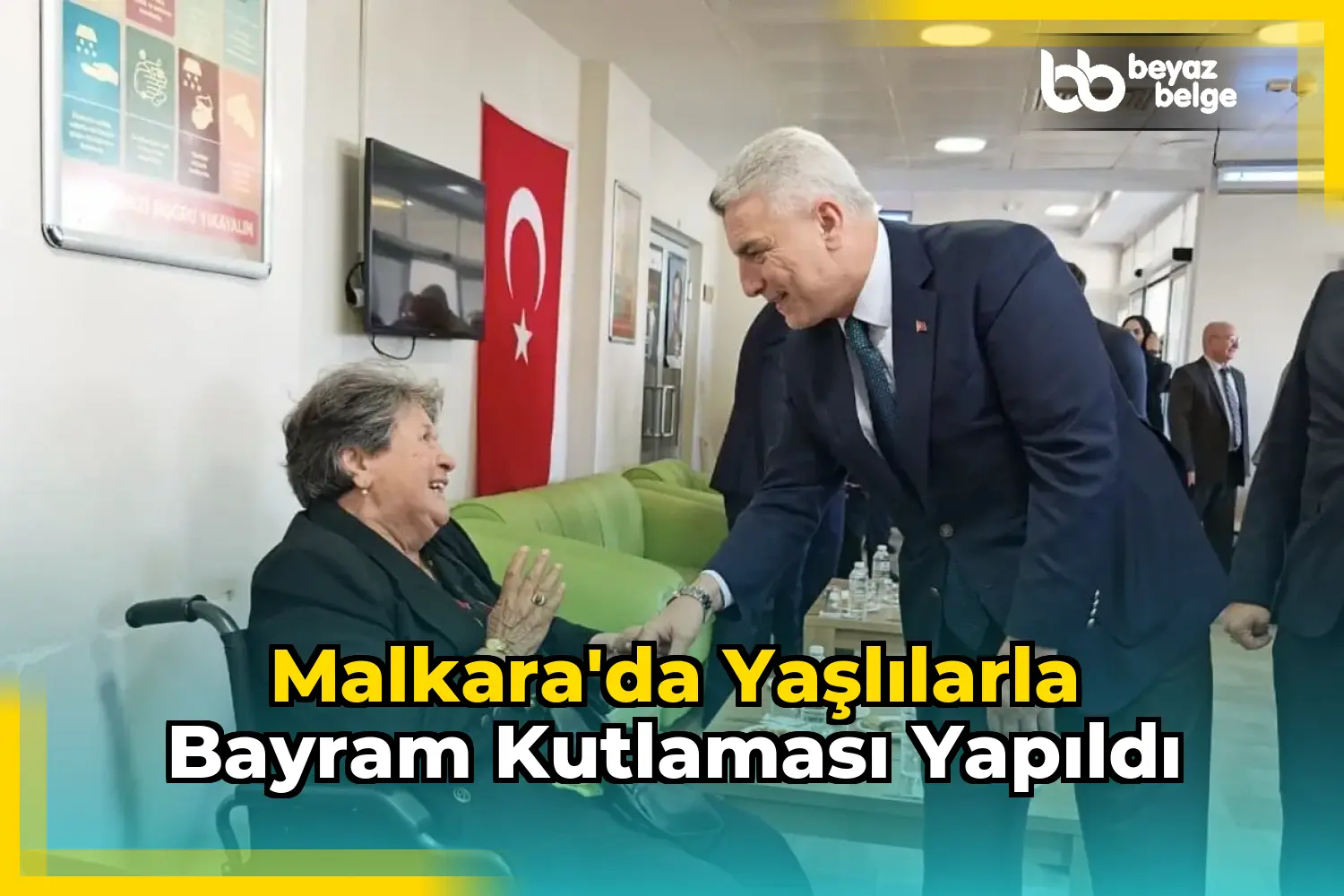 Malkara'da Yaşlılarla Bayram Kutlaması Yapıldı
