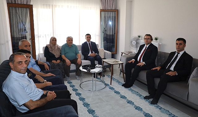 Kaymakam Hasan Uğuz'dan Şehit Ailelerine Anlamlı Ziyaret