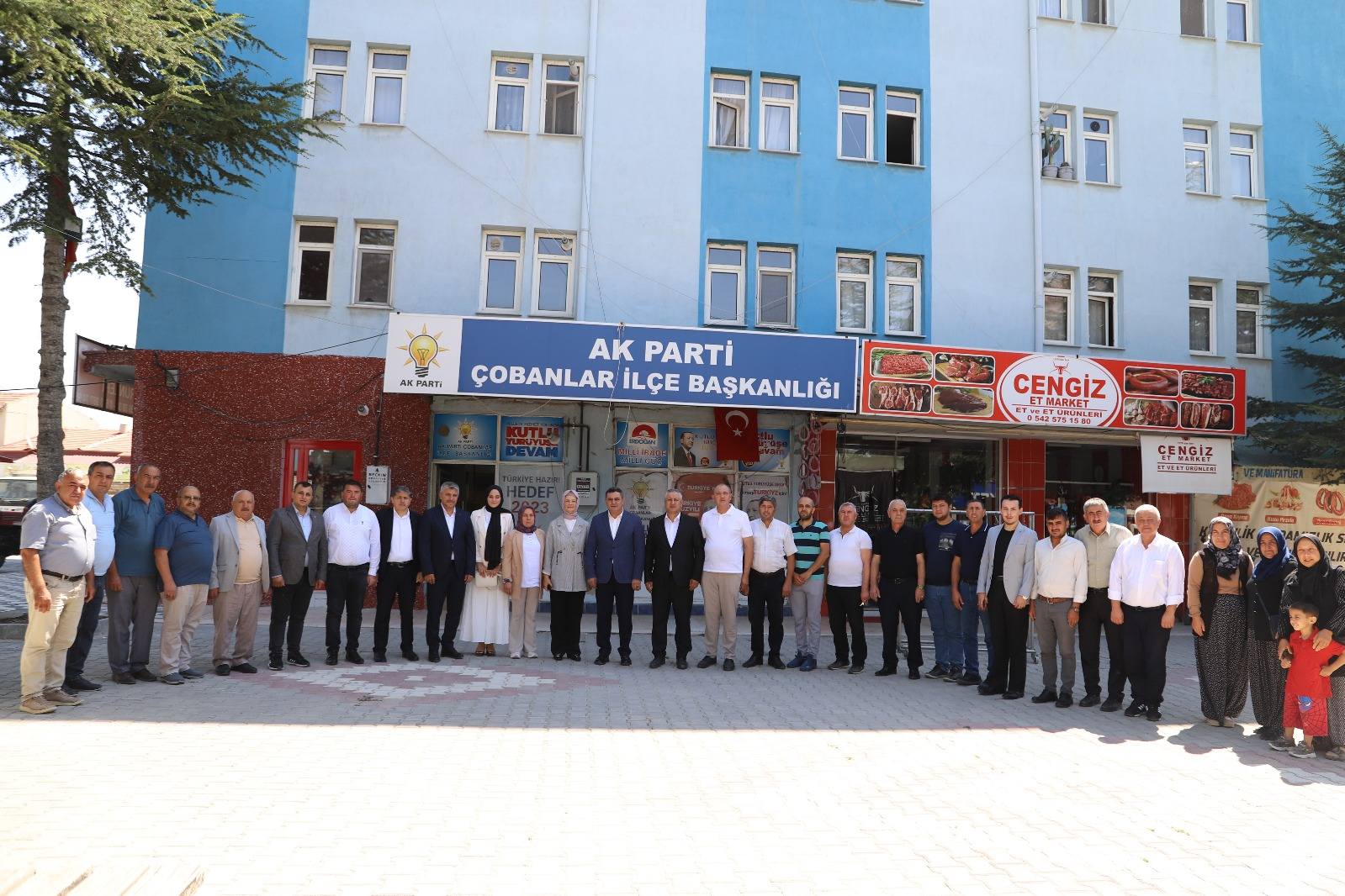 Konya Milletvekili Meryem Göka Çobanlar'da Temaslarda Bulundu