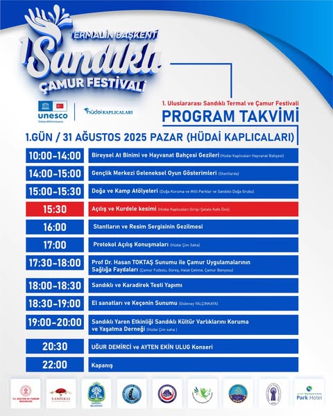 Sandıklı, Uluslararası Termal ve Çamur Festivali'ne Hazırlanıyor